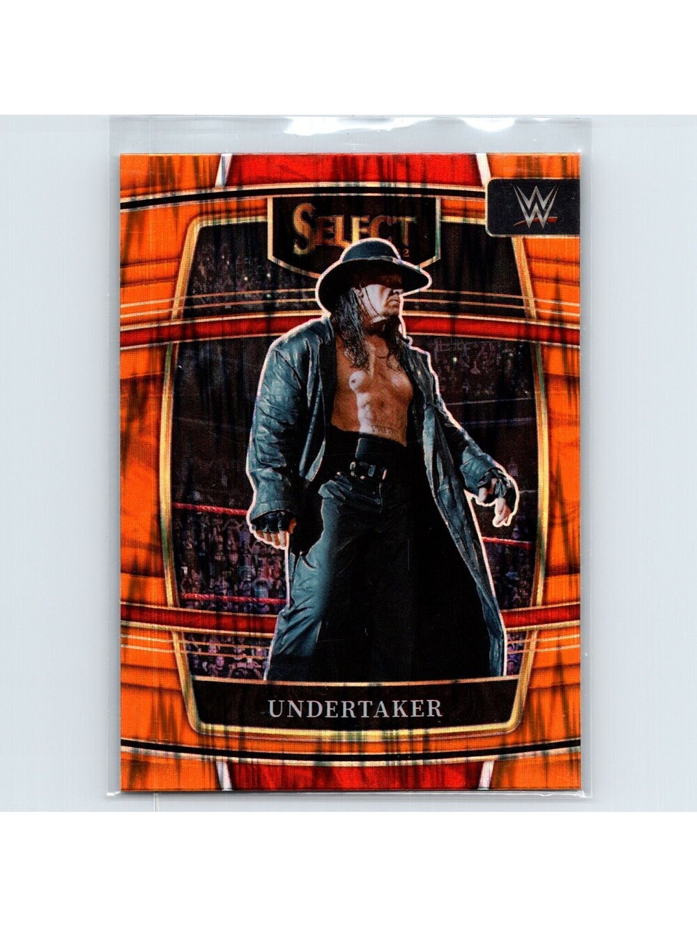 2022 Panini Select WWE Undertaker #30 Orange Flash